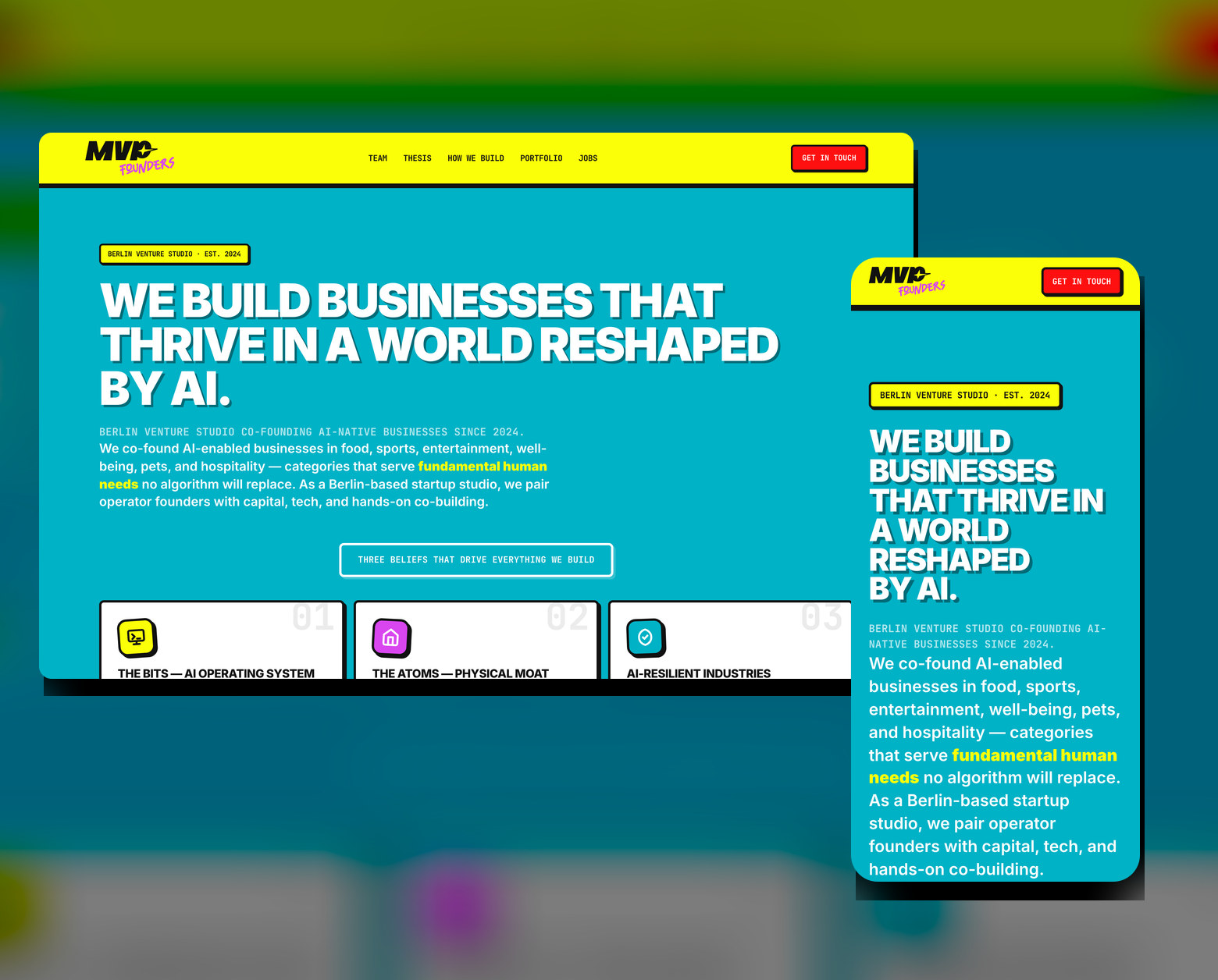 Кейс mvpfounders.com